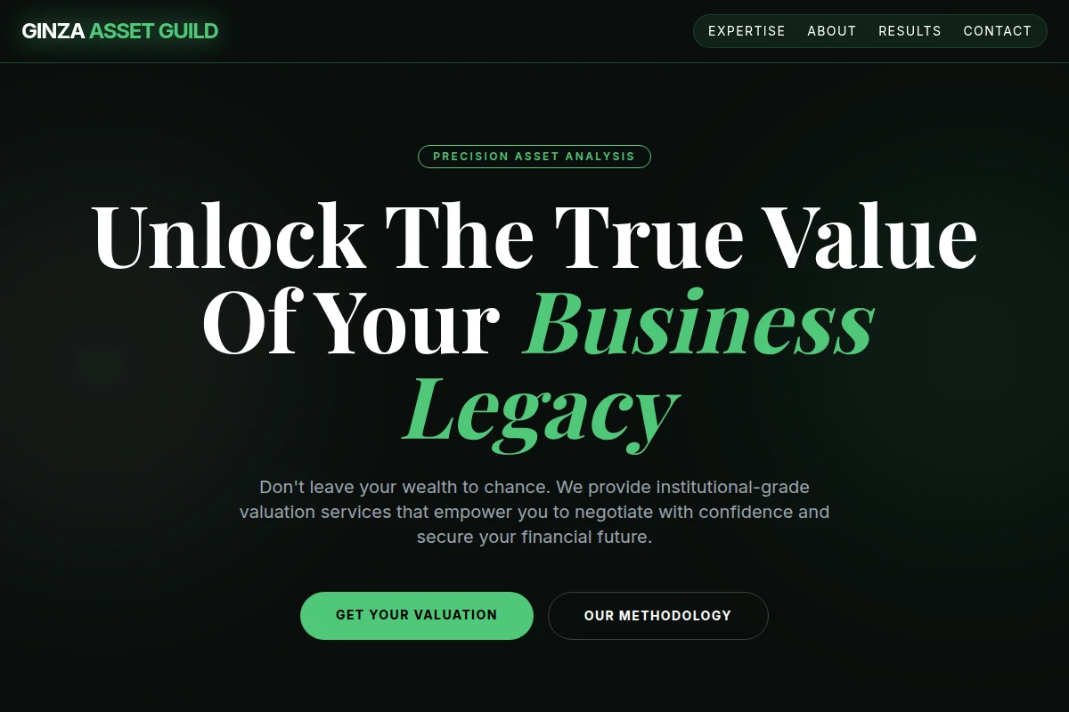 Asset Business Valuation