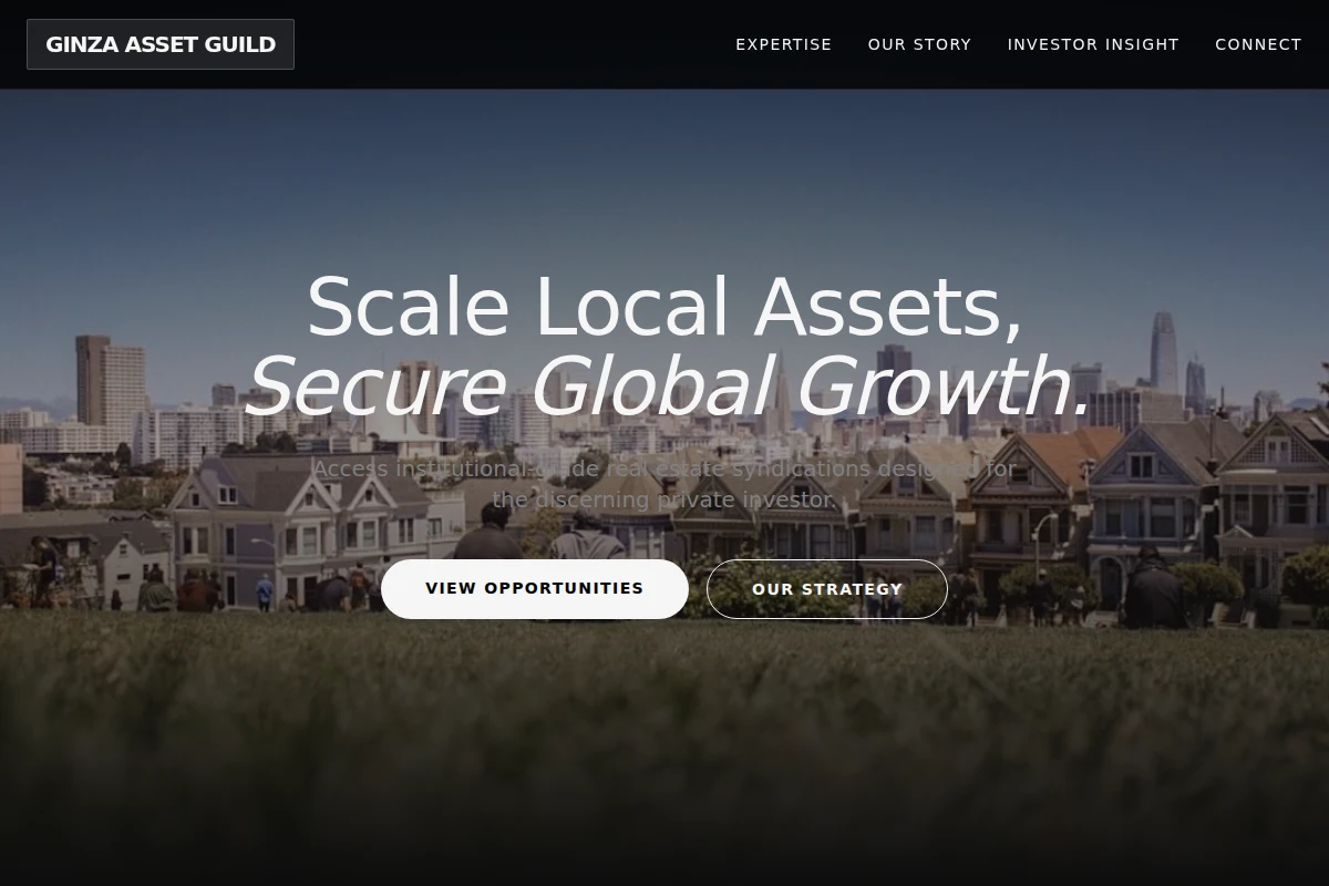 Series Real Estate Syndication