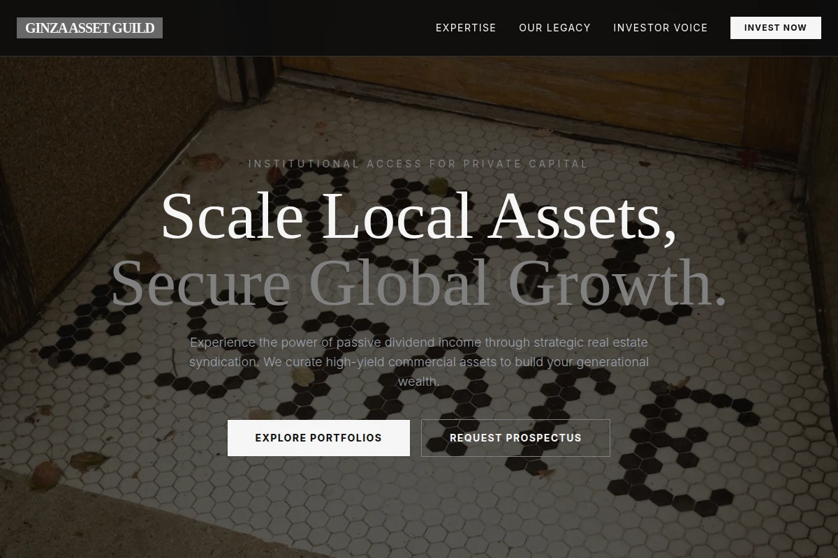 Dividend Real Estate Syndication