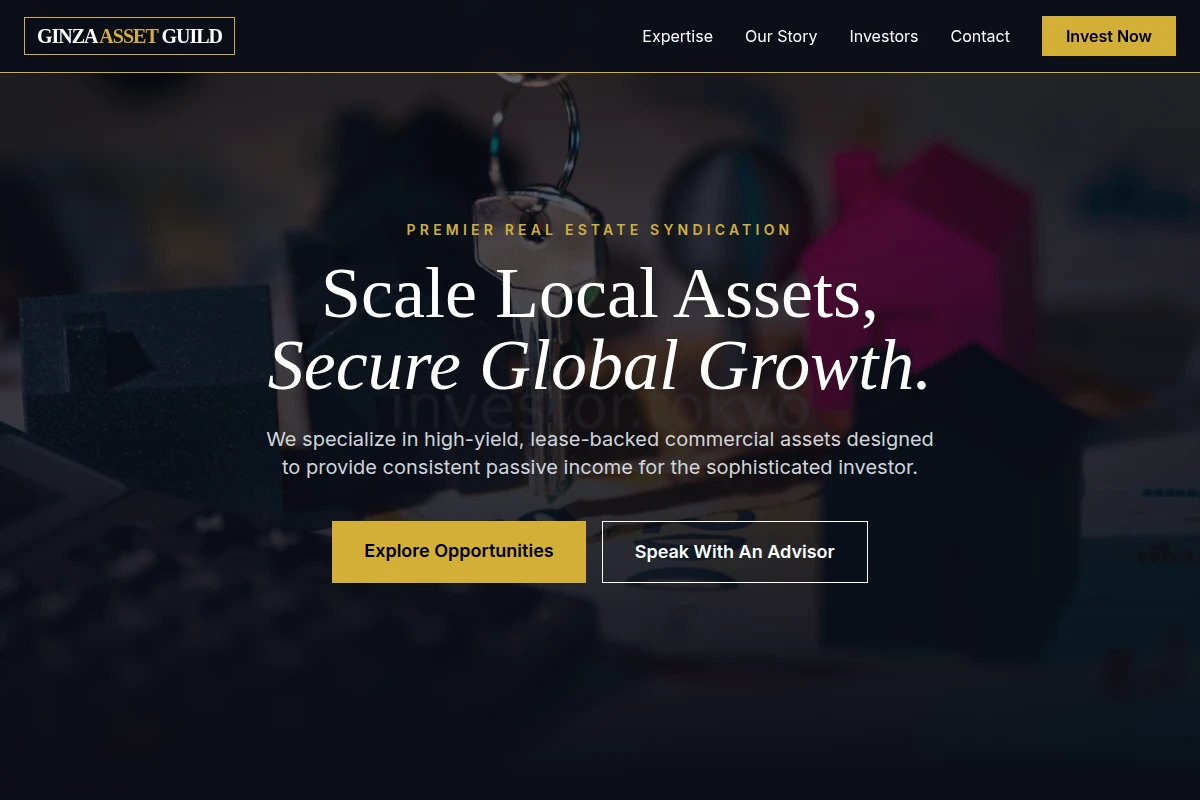 Lease Real Estate Syndication