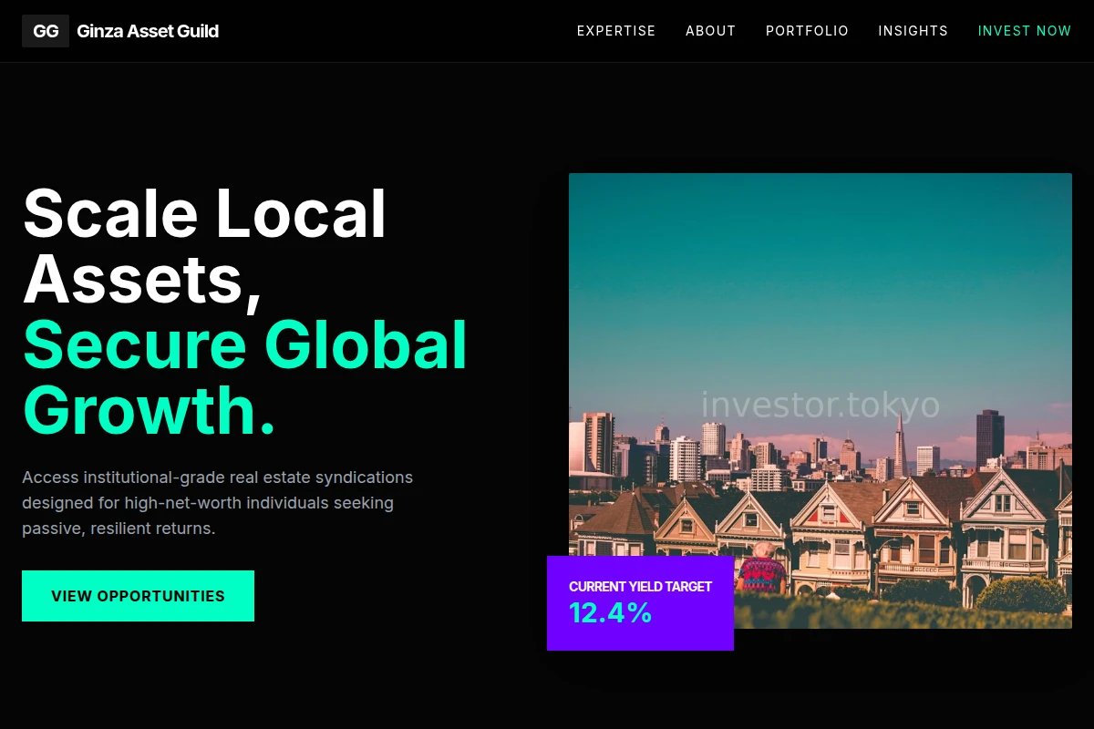 Venture Real Estate Syndication