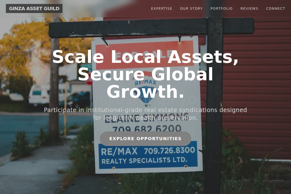 Capitalize Real Estate Syndication