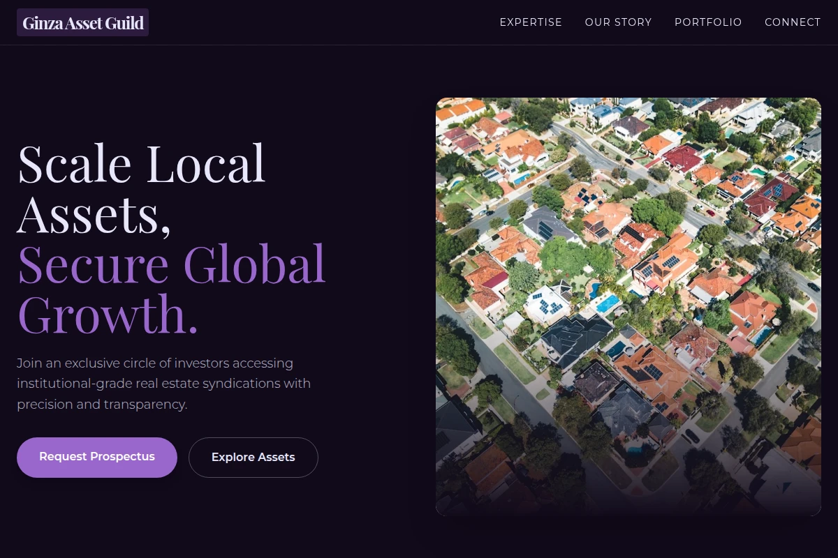 Property Real Estate Syndication
