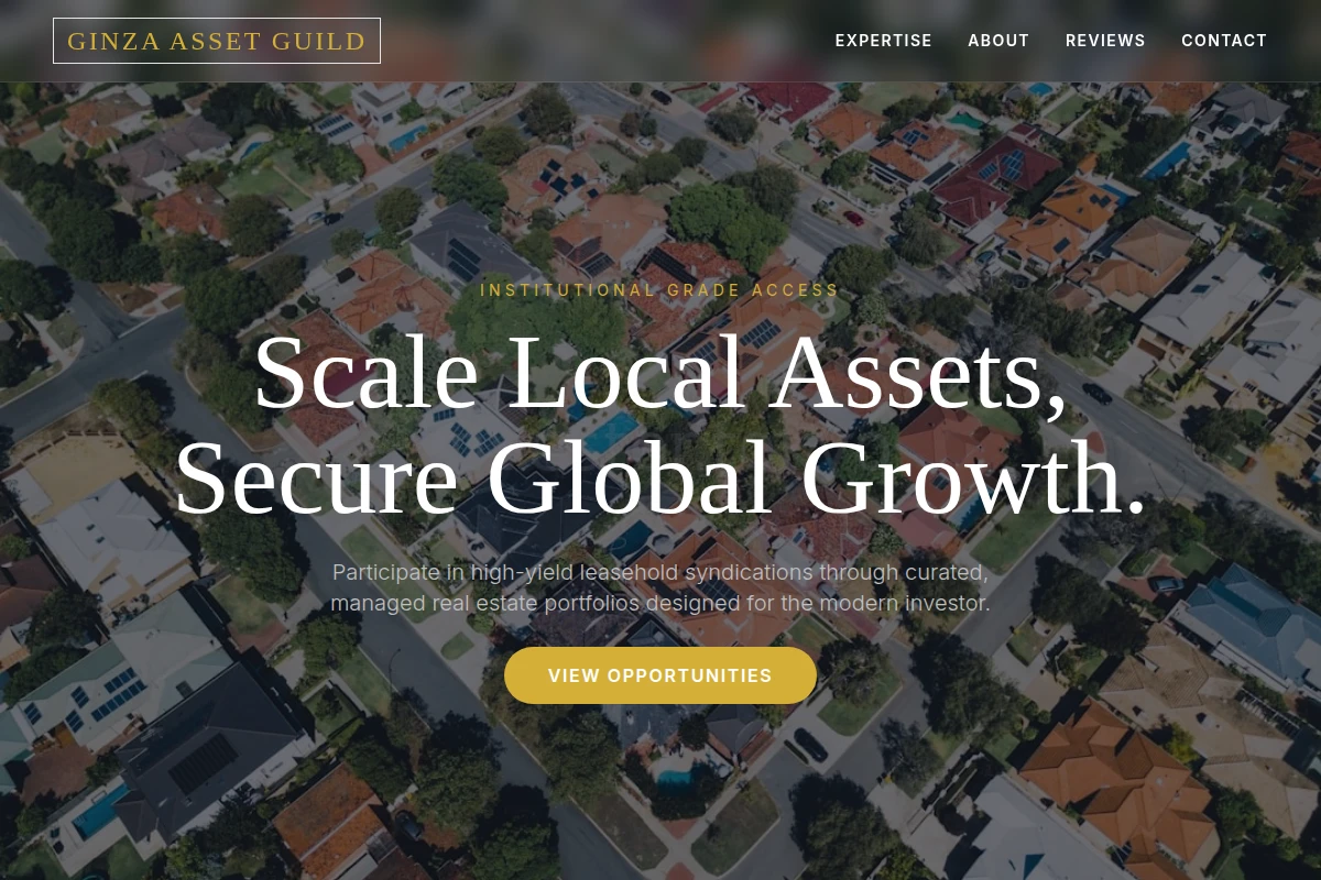 Lease Real Estate Syndication