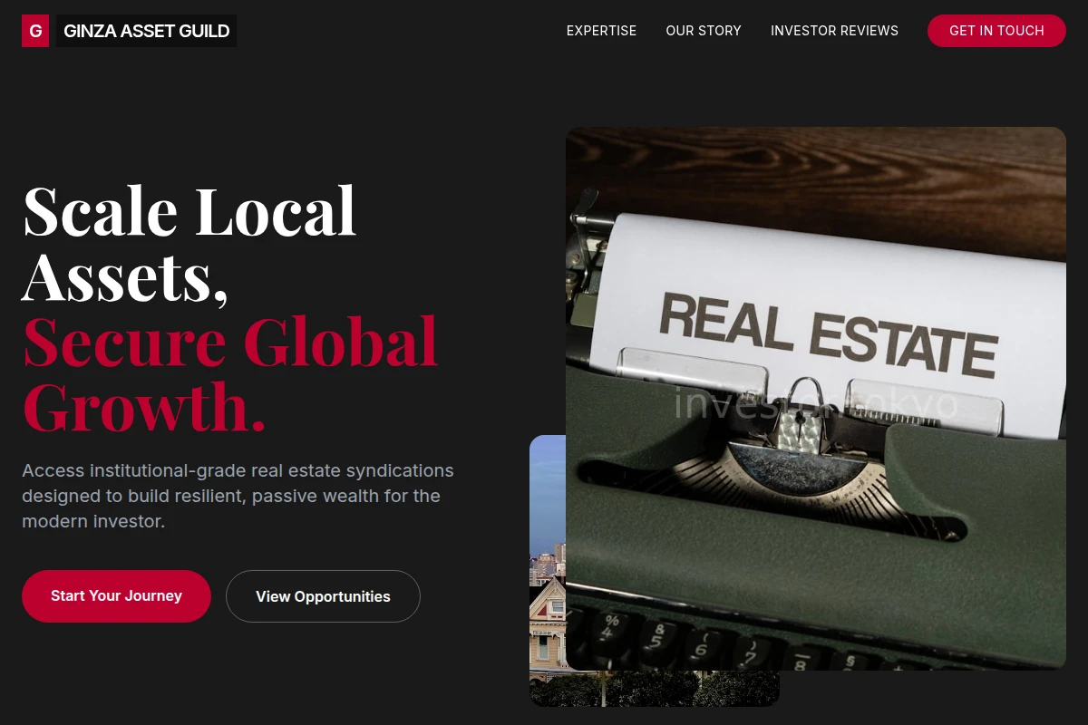 Angel Real Estate Syndication