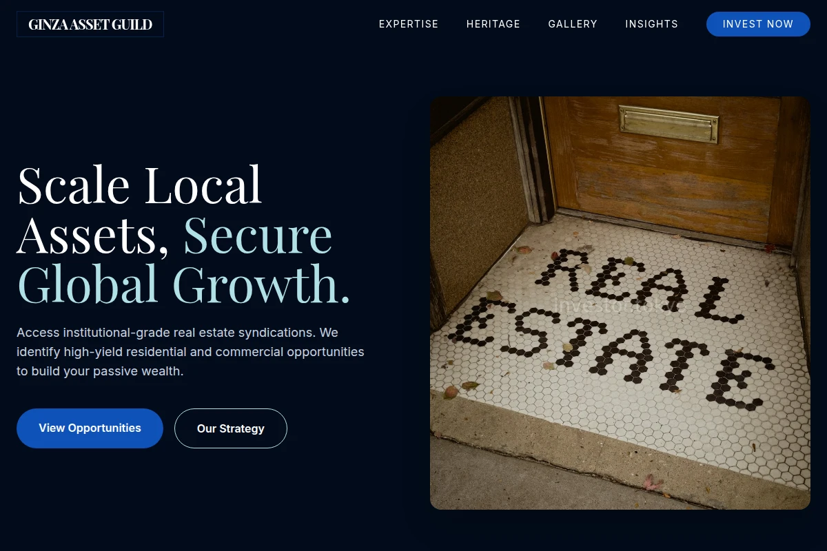Angel Real Estate Syndication