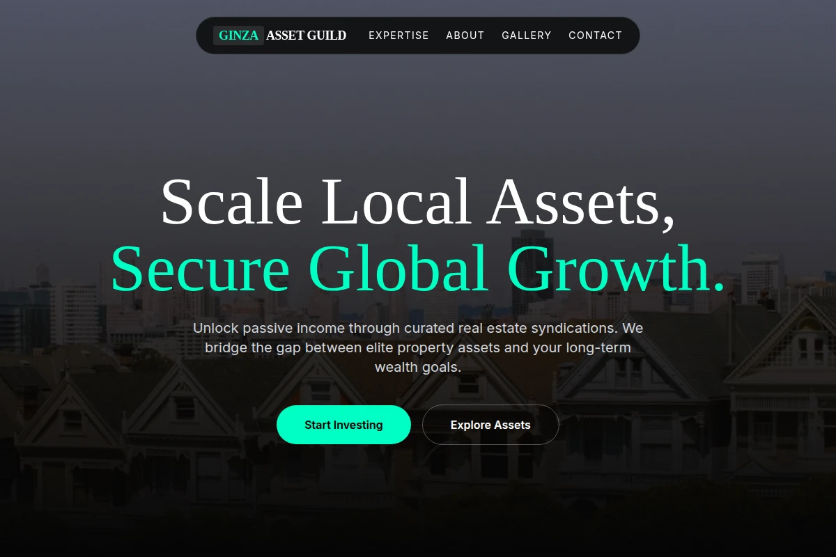 Dividend Real Estate Syndication