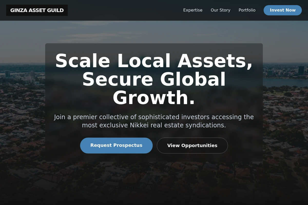 Nikkei Real Estate Syndication